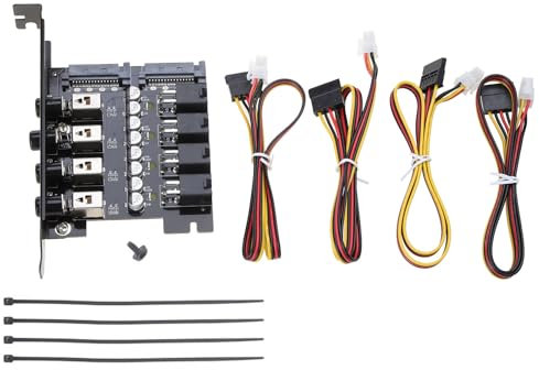 Navna PCI Expansion Card Slot Rack Hard Disk Bracket With Low Profile Bracket Metal Power Control SSD Power Control Switch Hard Disk Rack Applicable To Hard Disk SSD PCI Expansion Card Slot Rack