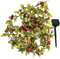 Warmhm Schnur Laternenpfahl Kaffee- Künstliche Blumenlichterkette Bienen Lichterketten Künstliches Blumenrankenlicht Türdekoration Rattan-lampe Led Lampe Aus Kupferdraht