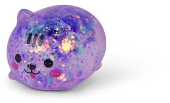 Tobar SCRUNCHEMS Diddy Squishy Kitties Stress Squishball Toy - 3 Pack, Multiple Colours
