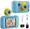 ARNSSIEN Giocattoli Fotocamera Bambini 3 4 5 6 7 8 9 10 11 12 anni Ragazze/Ragazzi, Macchina Fotografica Digitale, Regali Bambino Natale e compleanni,Fotocamera selfie per bambini con 32 GB,X101H