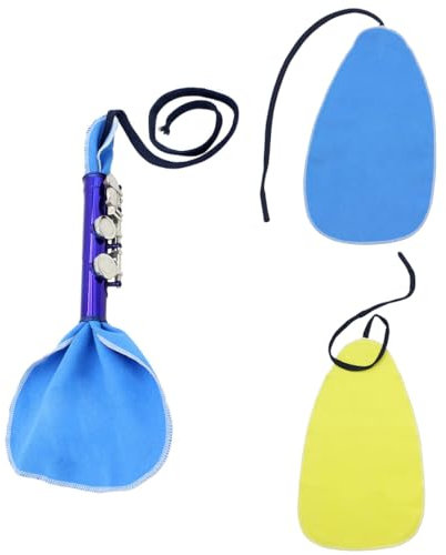 Clarinete Paño de Limpieza, Durable Piel de Venado Artificial Paño de Limpieza, para limpiar la cabeza o el cuerpo de instrumentos como flautas, clarinetes y saxofones