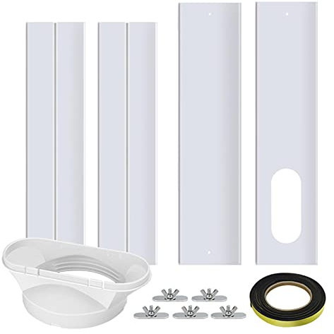 Klimaanlage Fensterabdichtung, Universelle Türabdichtung Fensterabdichtung, Fensterabdichtung Für Mobile Klimageräte, Fenster Und Türdichtungssatz Von Mobilen Klimaanlagen Mit 150mm Ø Adapter