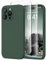 SuydanBox Magnetic for iPhone 13 Pro Case, Compatible with MagSafe, [Full Camera Protection][Screen Protector] Silicone Shockproof Protective Phone Case for iPhone 13 Pro 6.1, Alpine Green