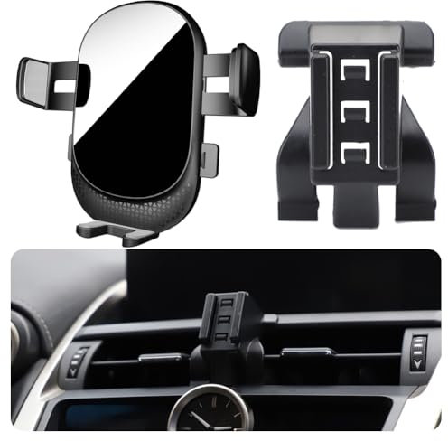 Car Phone Holder for Lexus NX Auto Accessories [Only for 2015-2021 Lexus NX 200t / NX 300 / NX 300h] [Auto Lock Hands Free Cell Phone Mount Car fits for iPhone & All Smartphones]