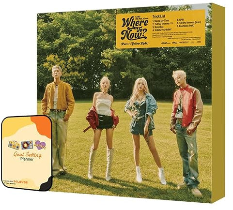 Where To Now? (Part. 1 : Yellow Light) KARD Album [Normal ver.]+Pre Order Benefits+BolsVos K-POP Inspired Freebies (7th Mini Album)