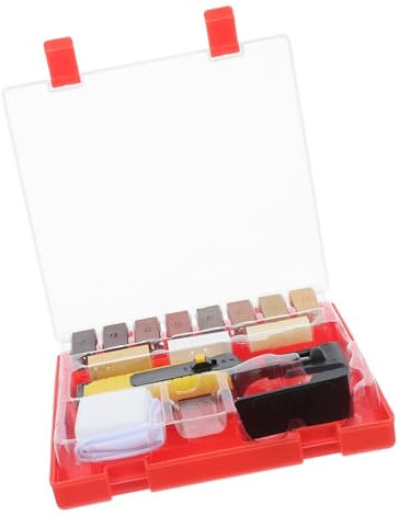 WHAMVOX 1satz Reparaturset Für Holzfußböden Umfassendes Set Beseitigung Von Kratzern Rissen Und Beschädigungen Einfache Anwendung Für Zuhause Büro Und Gewerbliche Nutzung