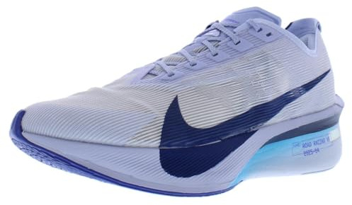 Nike Zoomx Vaporfly Next% 4 - Scarpe da corsa da uomo, Fantasma/Viola persiano/Calcio Grigio/Blu Vuoto, 43 EU