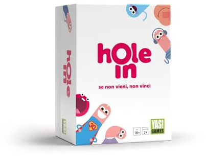 Yas Games- Hole In - L'Unico in Italiano - Per 2 o + Giocatori dai 18 Anni in su