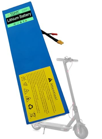 TGHY Folding Scooter Lithium Battery Pack 36V 6AH 8AH 10AH 12AH 12.5AH 17.5AH 20AH Ebike Li-ion Battery 36V for 0-750W Electric Scooter Accessory,36V8AH