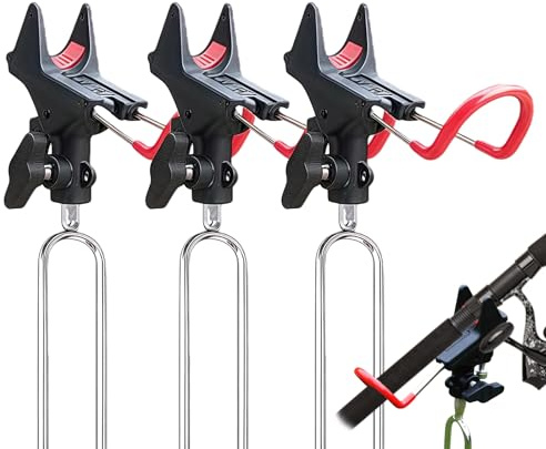 3 Stück Rutenhalter Angel,Verstellbar Hallter Für Angelruten,Edelstahl Universal Ruten,Edelstahls Angelrutenhalter,Angelrute Halter Aus Edelstahl Für Flussangeln,Strandangeln,Tragbar,Abnehmbar