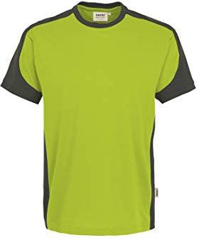 Hakro T Shirt Contrast Performance, kiwi, 3XL