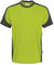 Hakro T Shirt Contrast Performance, kiwi, 3XL