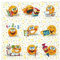 Motivserviette 33x33cm Schule
