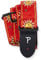 Perri's Leathers Ltd. - Gitarrengurt - Nylon - Jacquard - Hello Sunshine - Rot - Einstellbar - Für Akustik-/Bass-/Elektrogitarren - Hergestellt in Kanada (TWS-7010)