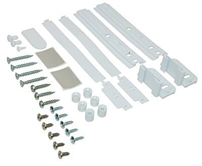 Candy Refrigeration Decor Door Slider Kit. Genuine part number 481231028208