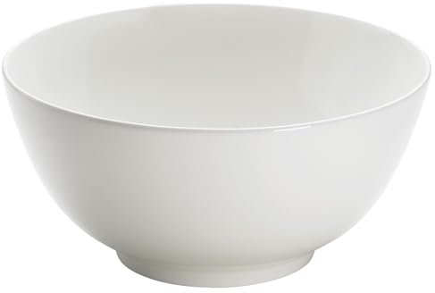 Maxwell & Williams Cashmere Soup Bowl/Ramen Bowl, Fine Bone China, White, 18 cm