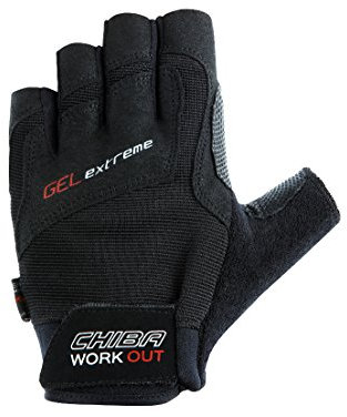 Chiba Herren Handschuh Gel Extrem, Schwarz, S