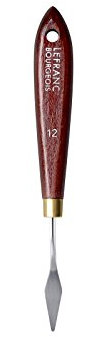 Lefranc Bourgeois Espátula, Acero Inoxidable, Cobre, 2 x 3 x 19 cm