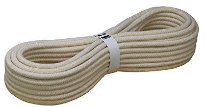 Hummelt SilverLine-Rope Baumwollseil Baumwollkordel (K) 8mm 5m Natur (beige)
