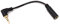 System-S 90° Grad gewinkelt Winkel 3,5 mm Klinke 4 polig Winkel-Stecker Kabel Adapter 10 cm für Handy Samrtphone Tablet PC