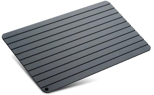 FISHTEC Plateau de Décongélation - Plaque Décongélation Rapide - Planche pour Viande et Dégivrage des Aliments Congelés - sans Electricité - 35,5 x 20 CM