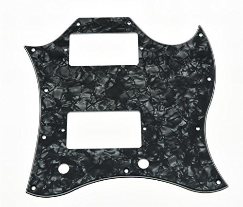 KAISH Black Pearl Standard SG Full Face Guitar Pickguard für USA SG Special Guitar