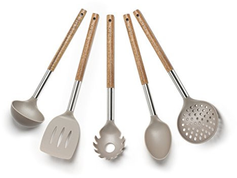 Brunch Time Kit de Cocina 5 Piezas Taupe