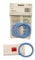 Giannini Guarnizione Caffettiera Giannina set 3 pezzi, 3 Tazze, ricambio originale, Made in Italy, Blu C966