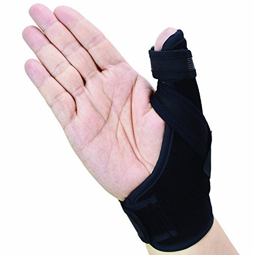 Daumenschiene Rechts für Links & Rechts, Arthritis oder Weichteilverletzungen, leicht und atmungsaktiv, stabilisierend und nicht restriktiv, US-Solid-Produkt (Größe l/xl)