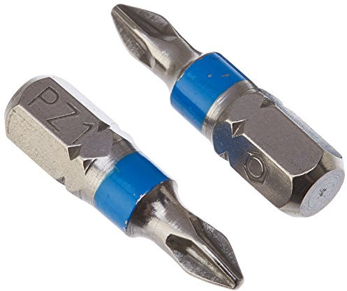 Connex COXT973311 Edelstahl-Schraubendreher-Bit, silber, Größe PZ 2, 2-teilig