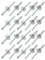 sourcing map 20Stk.Aluminum Offenes Ende Groß Flansch Blind Nieten 4mm x 20mm