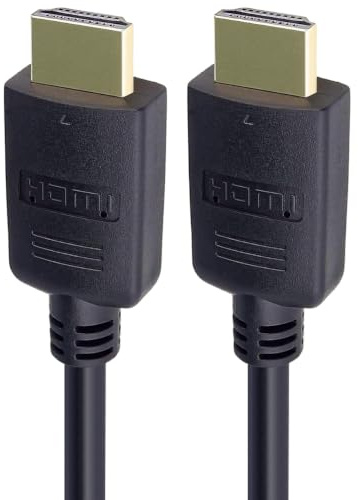 PremiumCord 4K High Speed ​​Certified HDMI 2.0b Kabel M/M 18Gbps mit Ethernet, Kompatibel mit Video 4K@60Hz, Deep Color, 3D, ARC, HDR, Dolby TrueHD, vergoldete Anschlüsse, schwarz, 5 m