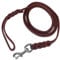 1,2m / 1,6m / 2,1m Leder Hundeleine Hundeführleine Haustier Hundeleine Sicherheitsseil Ledergürtel Leder Hundehalsband & Leine für Haustier Laufen Gehen Ausbildung, 1,2 cm Breite(1.2m)