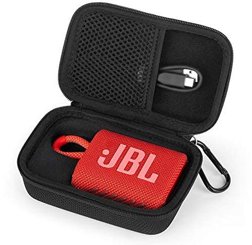 Custodia per JBL GO 3 Speaker Bluetooth Portatile, Cassa Altoparlante Wireless Borsa Case(Black)
