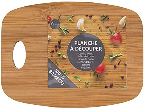 BESCH Tabla de Cortar de 100% Bambú para Cocina, Estilo bordes rectangulares 20x15 CM : Amazon.es: Hogar y cocina (Bambú 1, 35x25cm)