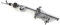 Fame CHH9000, Closed Hi-Hat Halter, Verchromter Beckenhalter, Multiklammer, Ideal für Double-Bass-Player, Schlagzeug-Sets, Flexibel Positionierbar, Beats, Variationen
