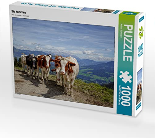 CALVENDO Puzzle Sie kommen | 1000 Teile Lege-Größe 64 x 48 cm Foto-Puzzle für glückliche Stunden