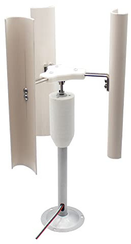 Toplionace DIY Wind Turbine Modell mit vertikaler Achse, Windkraft Generator, Dreiphasen Permanentmagnet Generator, Windmühle, Spielzeug, Nachtlichtherstellung