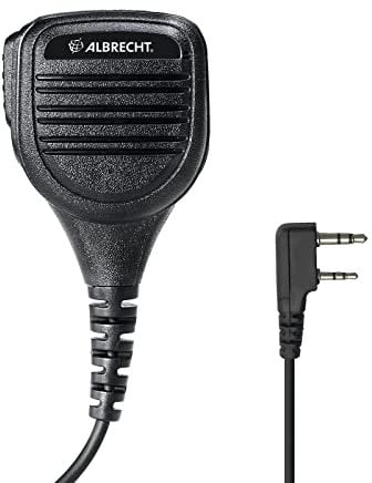 Albrecht SM-600-K, Lautsprecher-Mikrofon, Kenwood, Schwarz, 41756