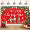 Koliphy Weihnachten Banner, Merry Christmas Deko für Drinnen und Draußen, Rot Grün Weihnachtsfeier Dekorationen Banner, 180 x 110cm