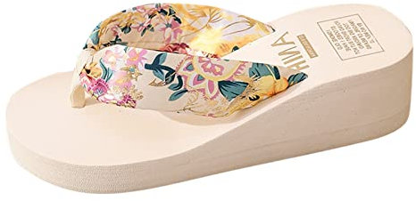 Sandaletten Damen Schwarz Lack, Flip Flops Damen Mit Satin-Stoff-Riemen-Zehentrenner Sandalette Bohemian Schlappen-Sandalen Leicht Freizeitsandalen Plateausandalen Atmungsaktive Schlappen Gestempelt