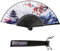Folding Fans, Handheld Fans, Hand Fans, Bamboo Fans with Fan Covers for Women Birthday Gifts Dancing Cosplay Wedding Party Props Decoration