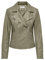 ONLY Damen Onlgemma Faux Leather Biker OTW Noos, Mermaid, Numeric_34