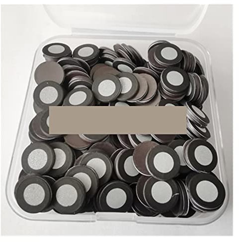 3D-Scan-Marker für 3D-Scanner, 100 Stück Tragbarer 3D-Scanner 3D-Magnetmarker Reflexpunkt Markierungspunkte Identifizieren Zielankerpunkte 6 Mm X 10 Mm für präzises optisches Tracking und 3D-Scannen