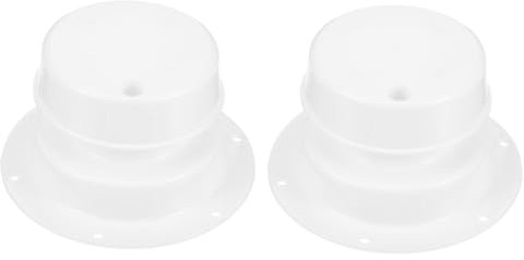 SOLUSTRE 2stücke Rv Sanitär Vent Cap Wasserdichte Abdeckung Für Camper Einfache Installation Schützt Vor Unangenehmen Gerüchen Und Feuchtigkeit Geeignet Für Wohnmobile Und