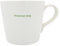 Keith Brymer Jones Halloween Word Range Large Ceramic White Mug - Monster Mug (Green) - 500ml - Gift Boxed