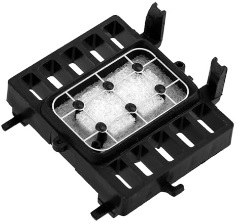 L1800 DTF Druckkopfkappe, Tintenkissenkappe mit Filternetz Druckkopfersatz Tintenschwamm für Drucker für Epson R1390 1400 R1430 1500W L1800
