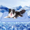 Rywell Entfärbung Kühlmatte für Hunde - Wasserdicht Waschbar selbstkühlend Hundematte Bett mit Arc-Chill & PCM Tech - Extra dick rutschfest Tragbar Geruchlos Hund Kühldecke für Haustiere Sommer - XL