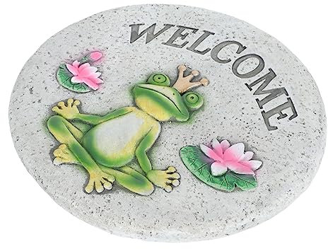 1pc Lawn Stepping Stones Garden Patio Slabs Garden Stones Decorative Concrete Garden Pebbles Lawn Edging Strip Garden Pathway Garden Border Decorations Landscape Foot Pedal Cement