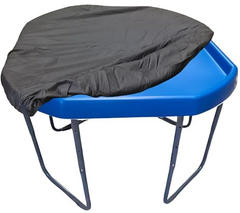 KUB®️ 3-in-1 XL 100cm Blue Tuff Tray Activity Table-Ultimate Sensory Play for Kids, Gardens | Sand and Water Table - Adjustable Stand, Waterproof Cover - Premium Quality Fun!